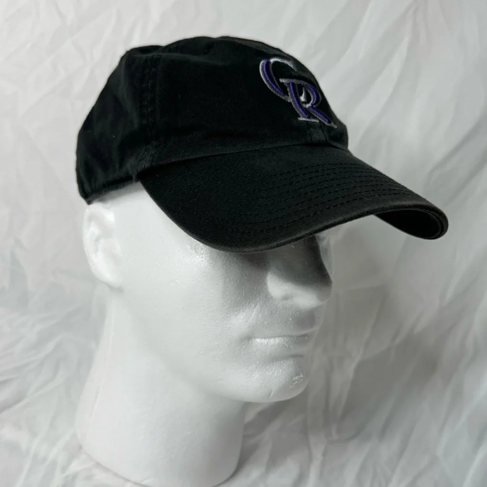 Colorado Rockies Dad Hat MLB Baseball Cap Fitted Size Medium by Twins Enterprise